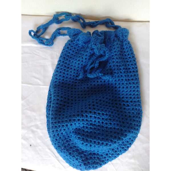 Royal Blue Bkini Top and Beach Bag